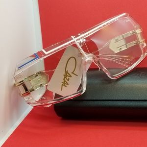 Cazal 858 clear with clear lens classics